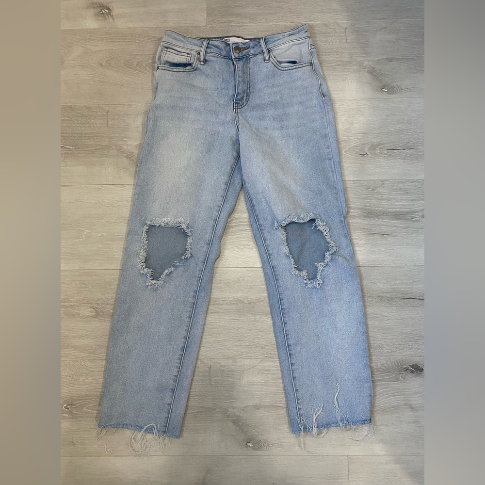 High Rise, Straight leg jeans